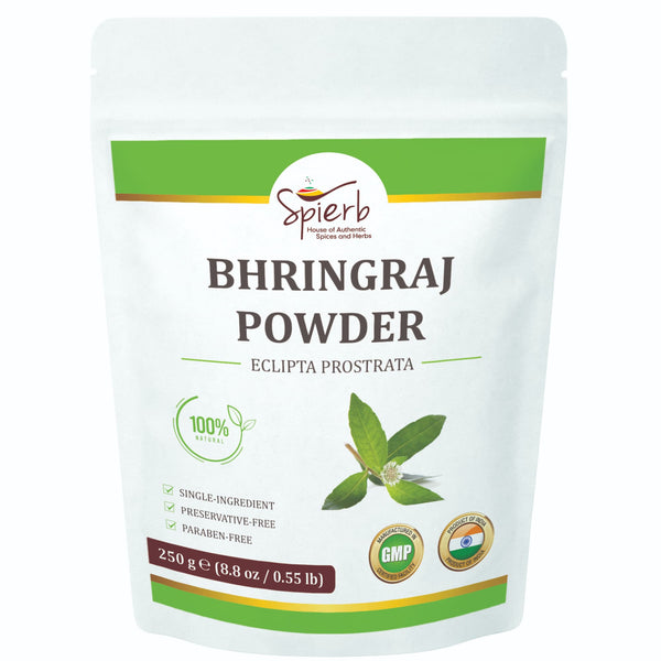 Bhringraj paste ready for application