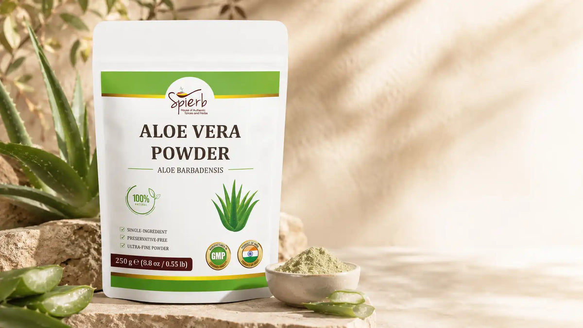 Aloe Vera Powder for Hair & Skin