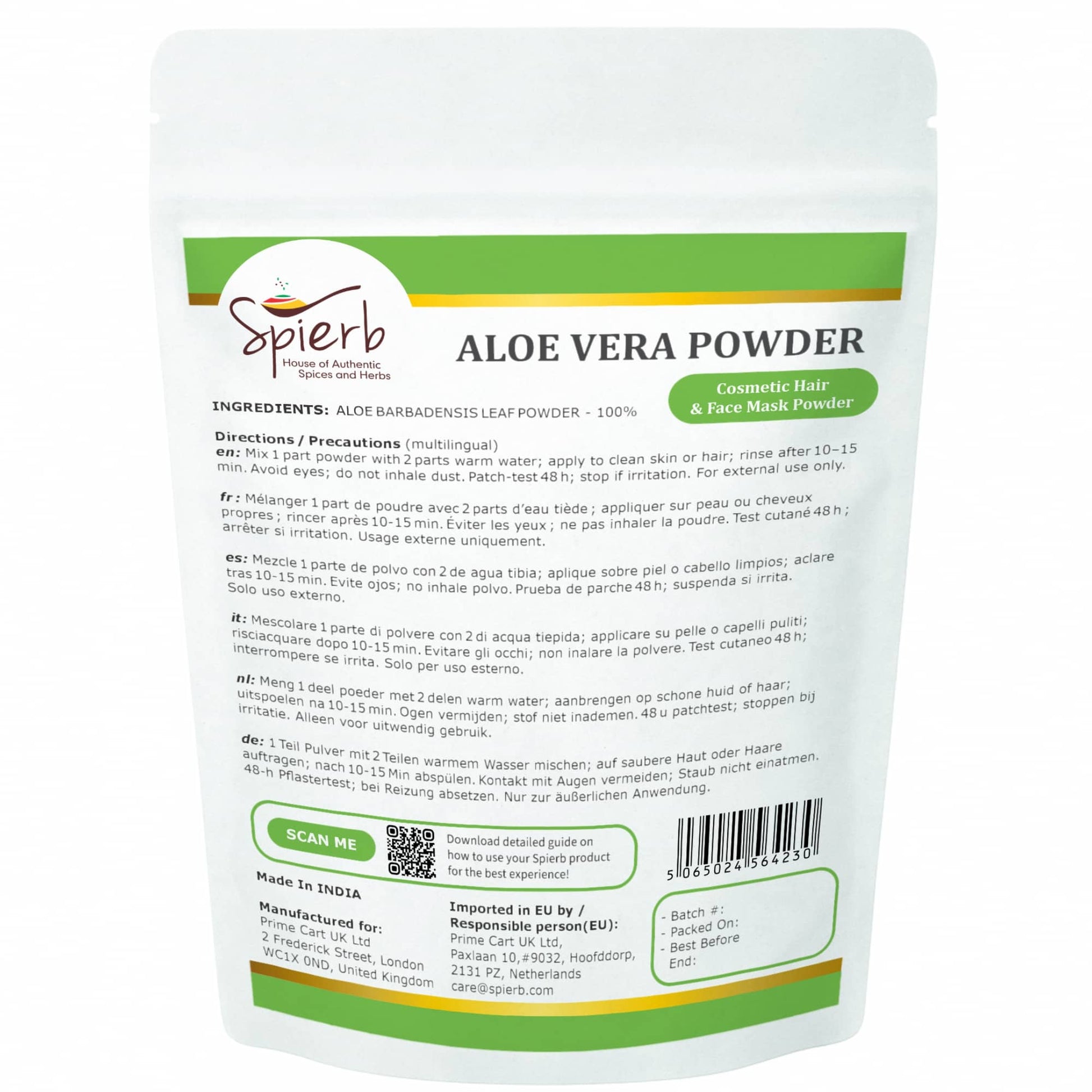Spierb Aloevera Powder
