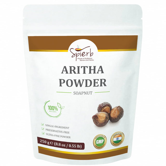 Aritha (Reetha) Powder for Hair & Skin - EU Pack