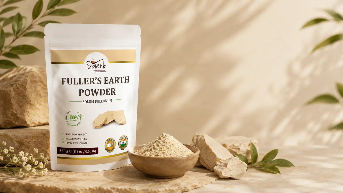 Fuller’s Earth (Multani Mitti) Powder for Face & Body